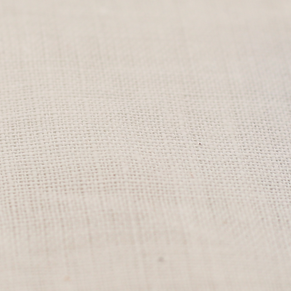 Plain Muslin White Natural Organic Khadi Cotton 86 GSM Fabric 01