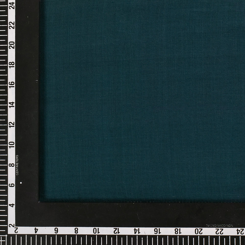 PLAIN BLUE PURE COTTON 57 GSM HANDWOVEN FABRIC