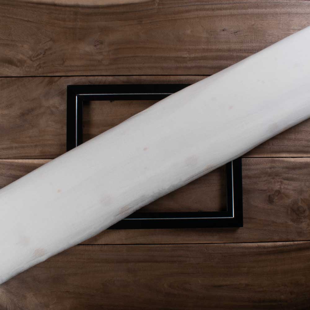 White Base Cream Jamdani Buti Pure Cotton 55 GSM Handwoven Fabric