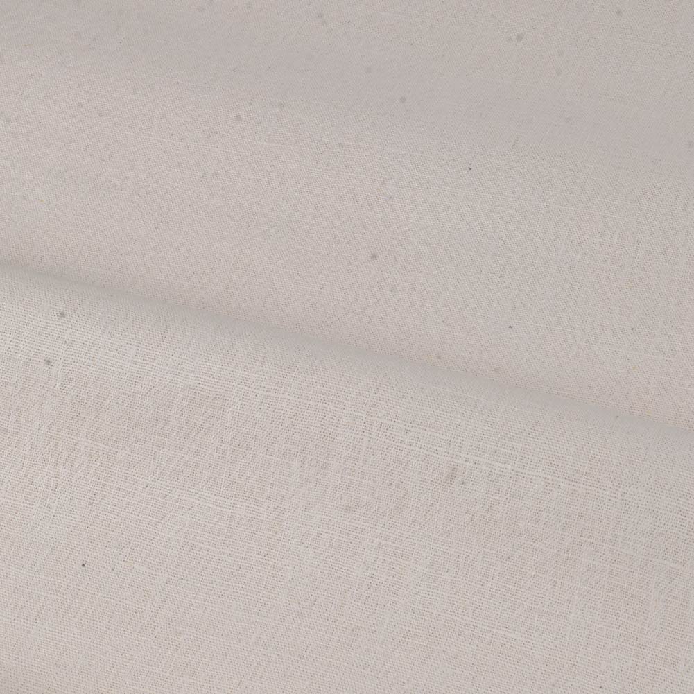 PLAIN NATURAL MATKA SILK & COTTON BLEND 94 GSM HANDWOVEN FABRIC
