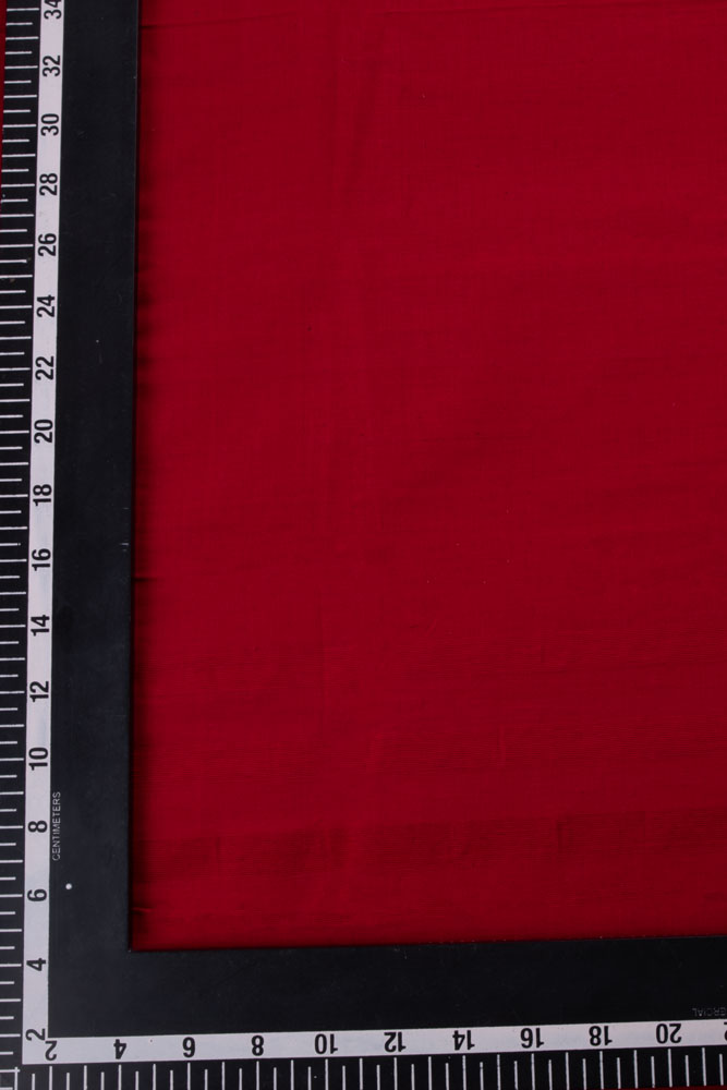 STRIPE RED HANDWOVEN PURE COTTON SCARF