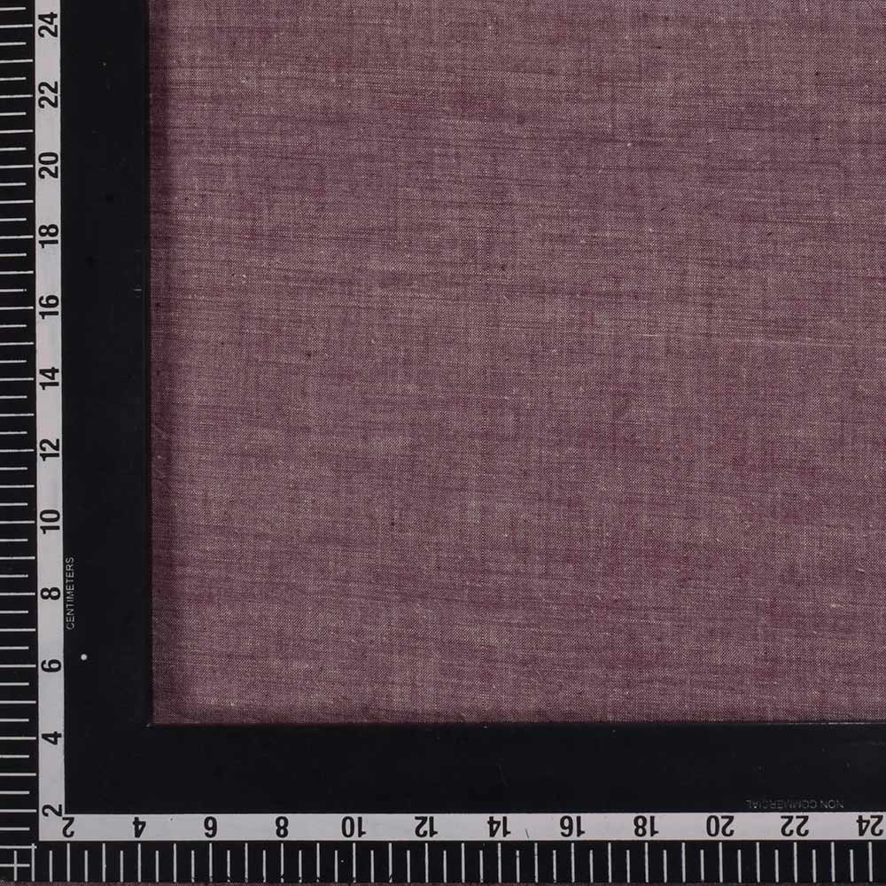 CHAMBRAY GREY KHADI COTTON 105 GSM HANDWOVEN FABRIC L