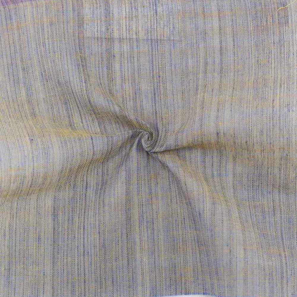 Stripe Grey Pure Cotton 64 GSM Handwoven Fabric