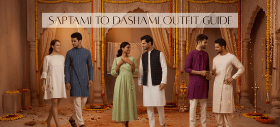 What to Wear for Durga Puja: Saptami to Dashami Outfit Guide 