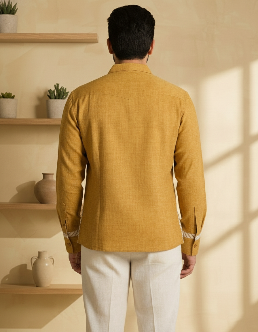 Tailored Co-ord With Soft Tones And Striking Stripes Kurta