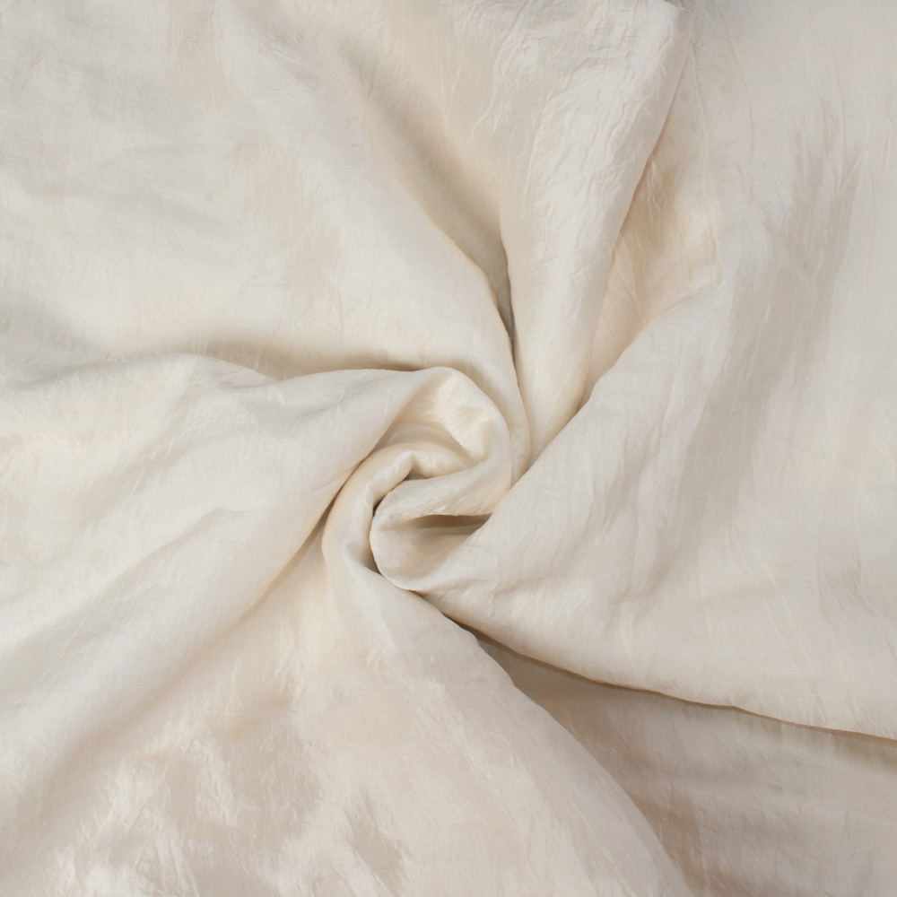Plain Natural Pure Mulberry Single Plyed Silk