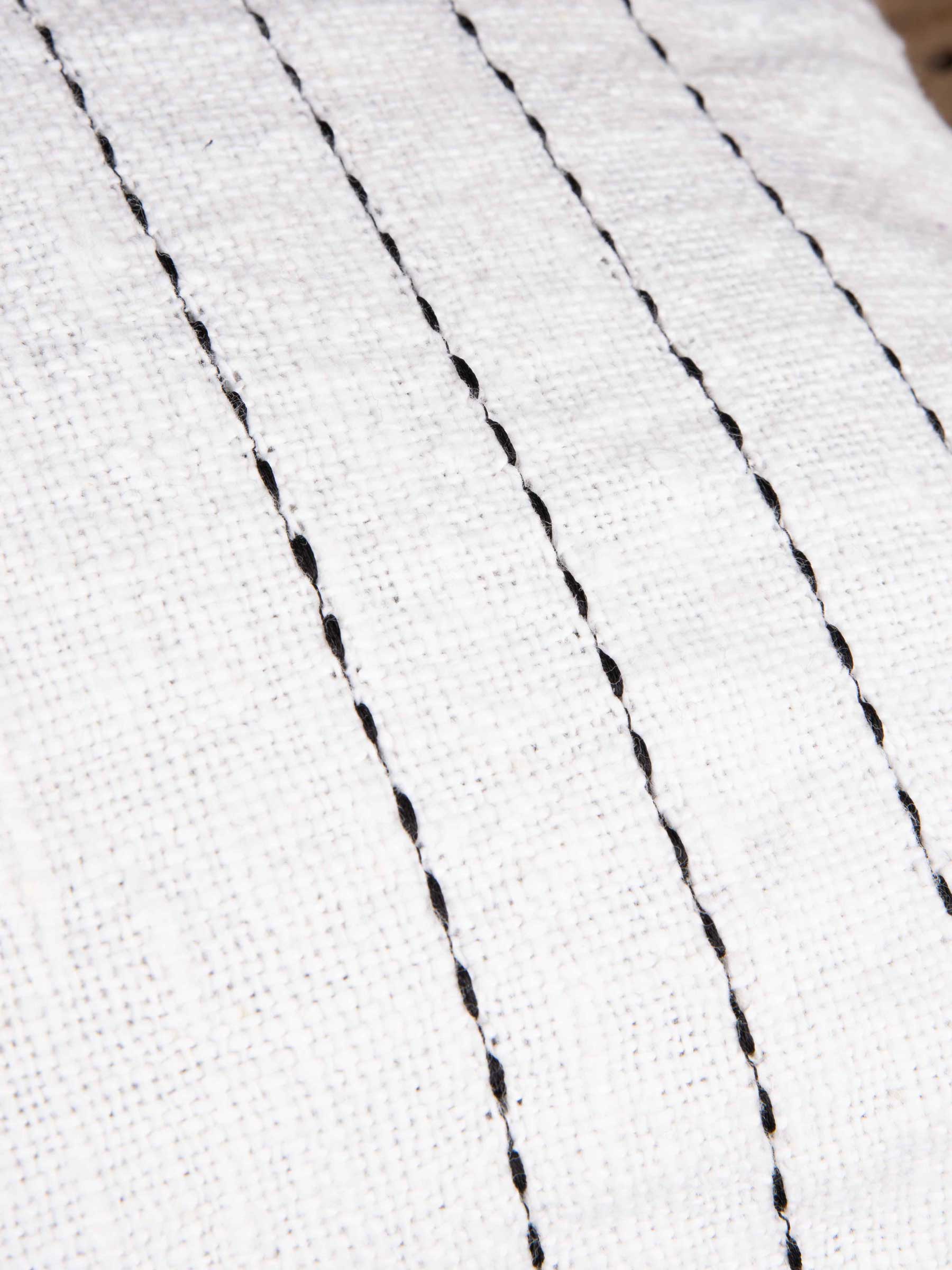 Solid White Lumbar Cushion Cover