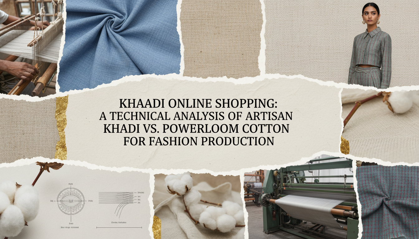 Khaadi Online Shopping: Technical Analysis of Khadi vs. Powerloom Cotton for Fashion Production