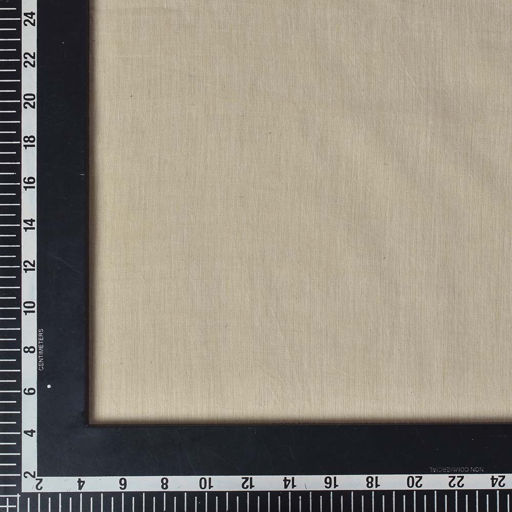 CHAMBRAY PEACH PURE COTTON 75 GSM HANDWOVEN FABRIC