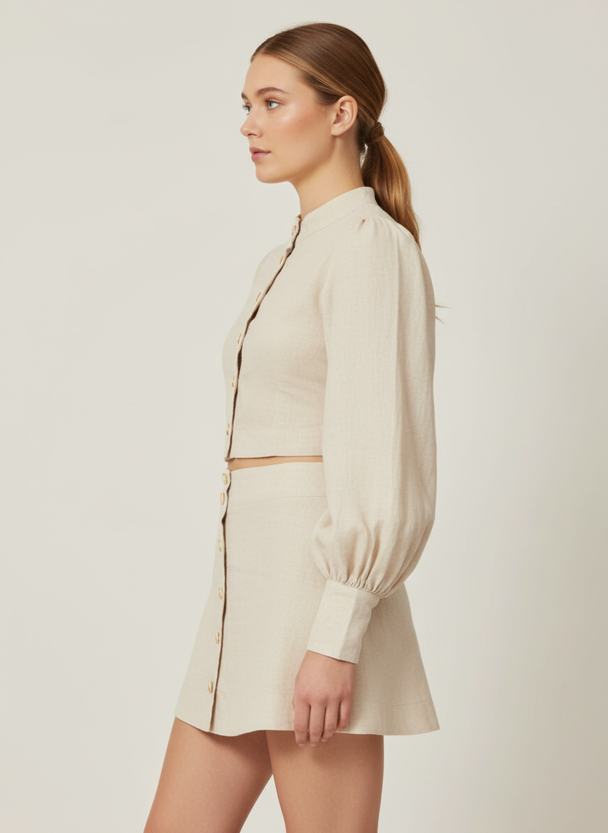 Princess Gathered Top & Skort Co-ord Set