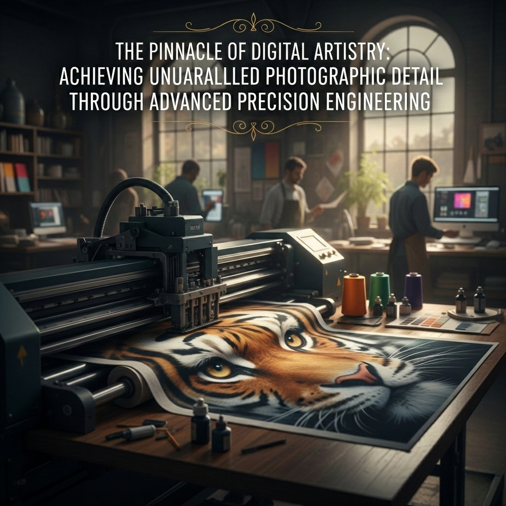 Digital printing advancements and photographic detail: screen printing vs digital printing.