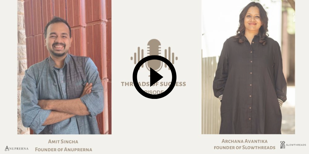 Transformation Journey with Archana Ravi founder of SlowThreads