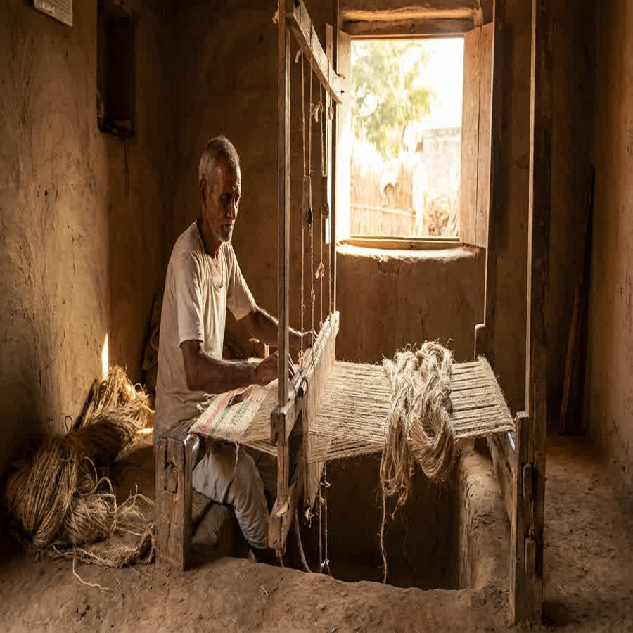 From Stalk to Handloom: The Journey of Hemp Fiber — Anuprerna handloom
