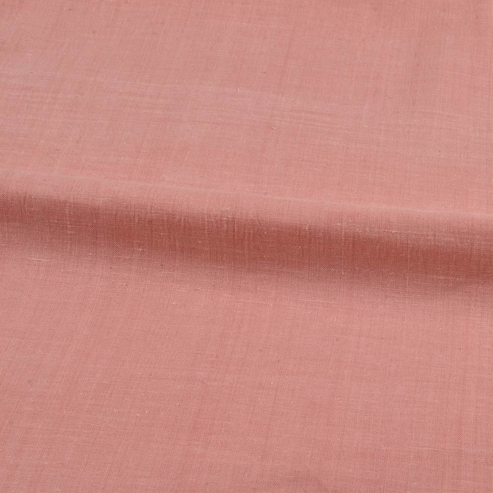CHAMBRAY PINK KHADI COTTON 92 GSM HANDWOVEN FABRIC