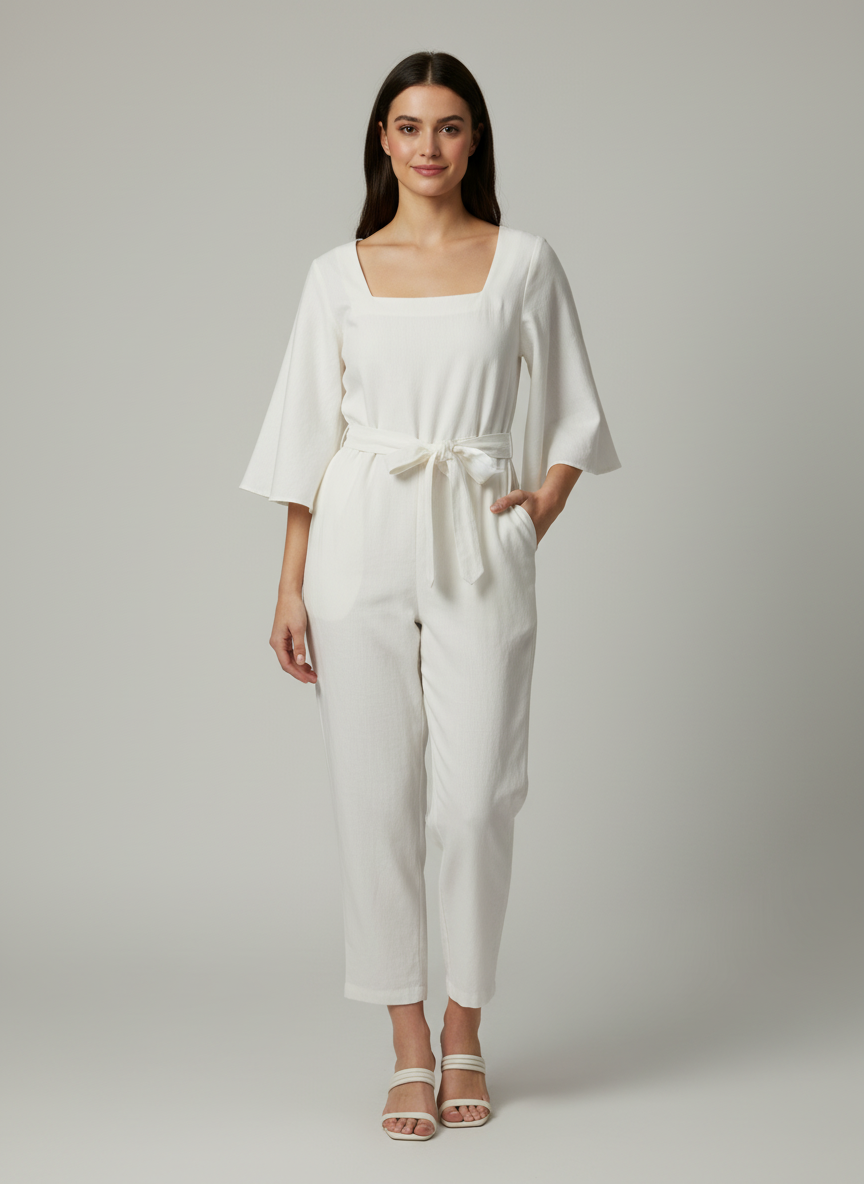 Belted Jumpsuit