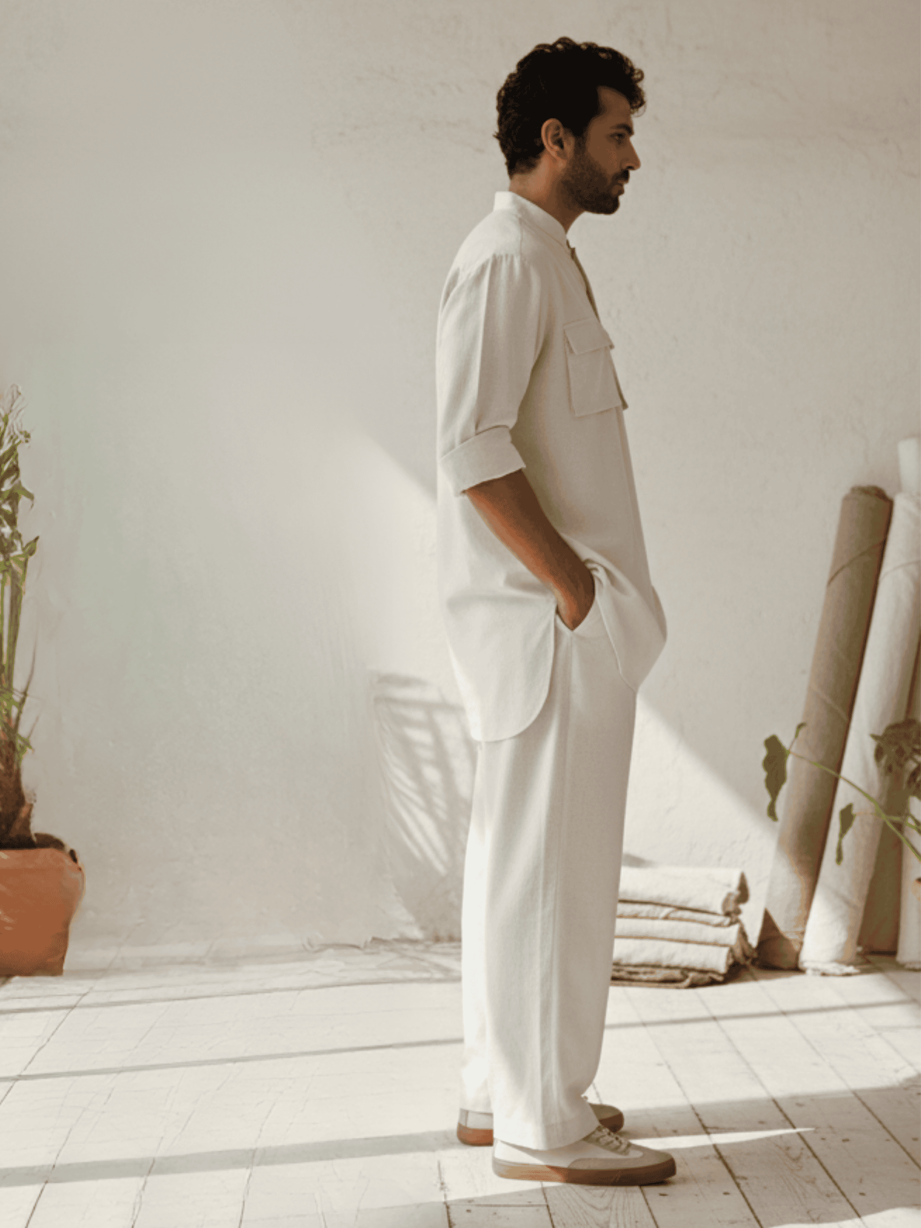 Khan Kurta with Pockets