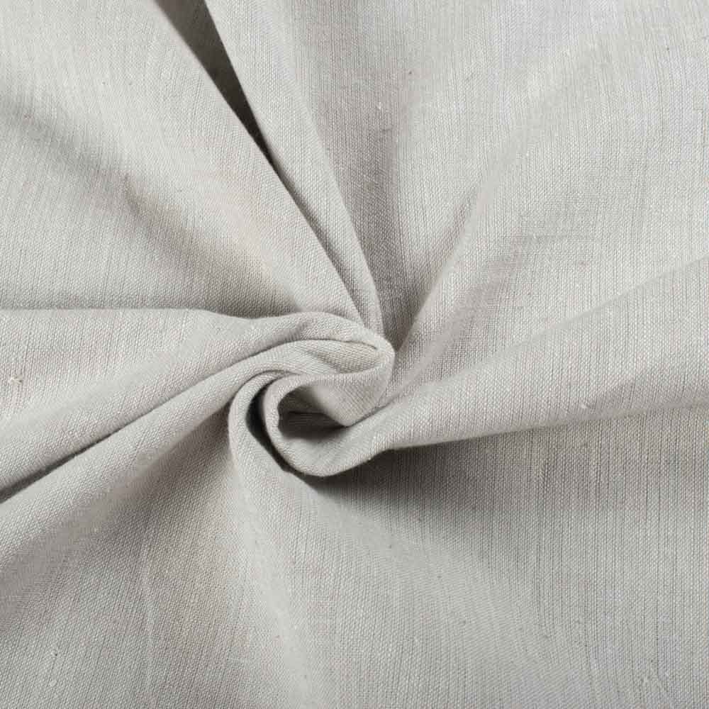 Chambray Plain Grey Khadi 135 GSM Handwoven Fabric