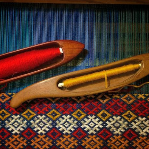 Brocade Fabric Weaving