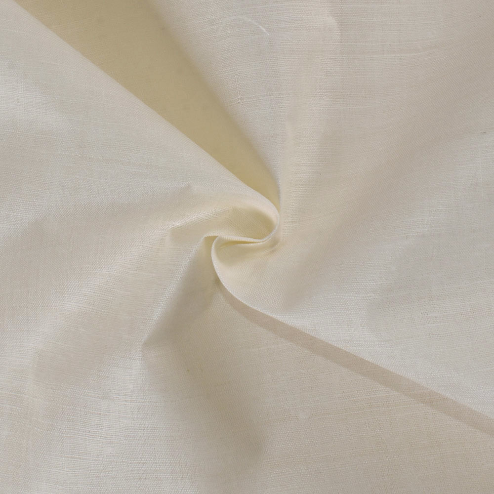 PLAIN NATURAL PURE MATKA SILK 92 GSM HANDWOVEN FABRIC