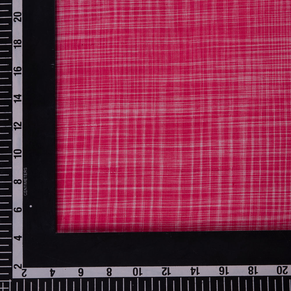 PINK YARN TIE-DYE 96 GSM PURE COTTON FABRIC