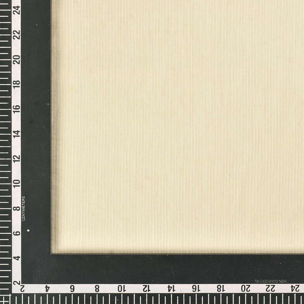 STRIPE CREAM PURE COTTON 77 GSM HANDWOVEN FABRIC