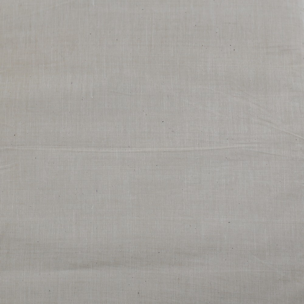 CHAMBRAY LIGHT GREY KHADI COTTON 62 GSM HANDWOVEN FABRIC