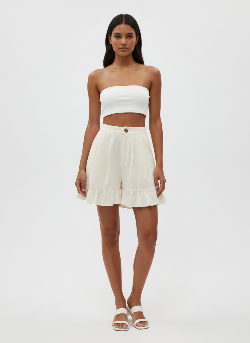 Ruffled Shorts