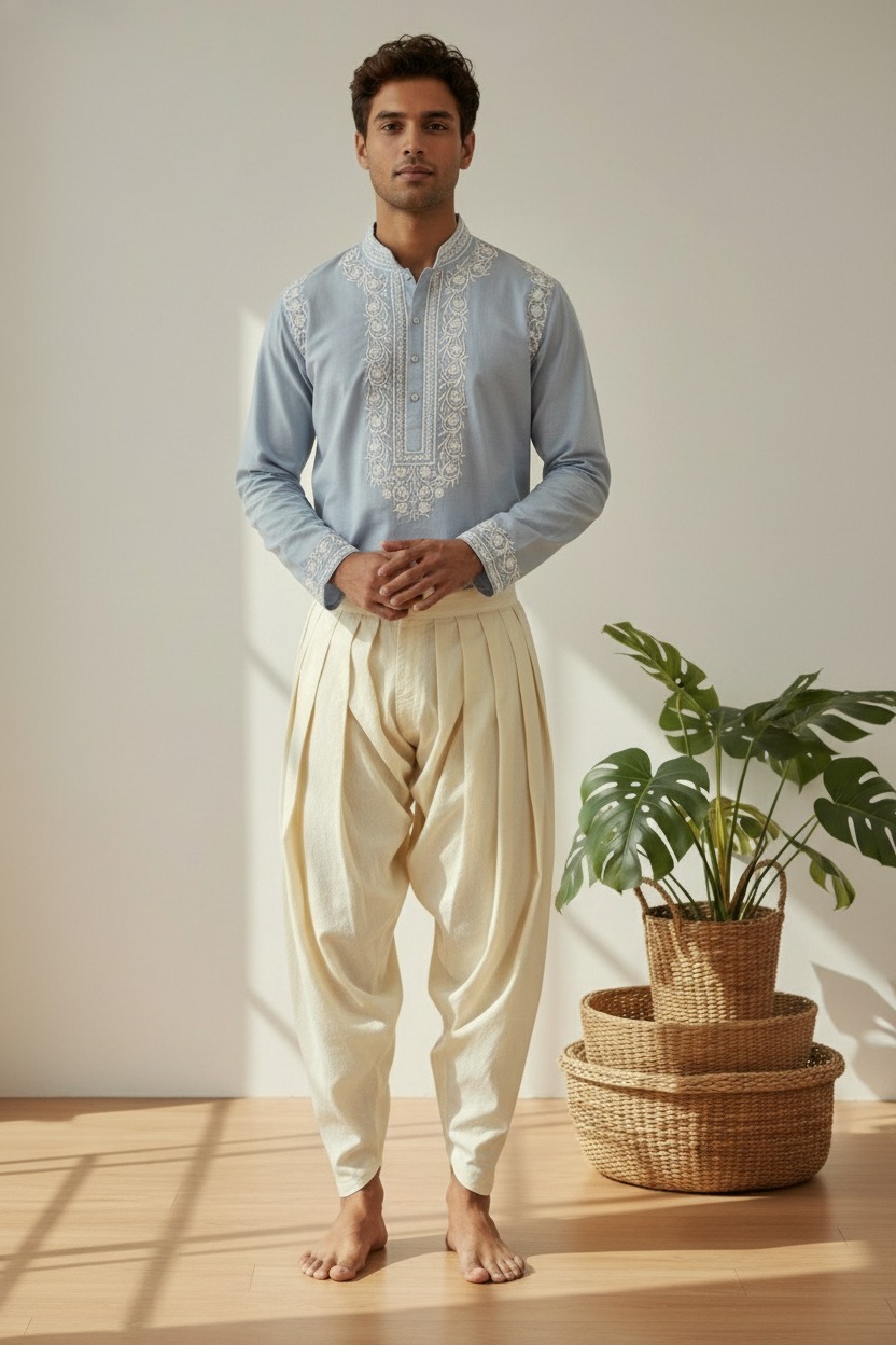 Indo- western men's Patiala Pant