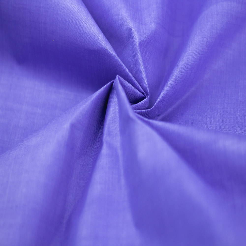 Plain Purple Pure Cotton 144 GSM Handwoven Fabric