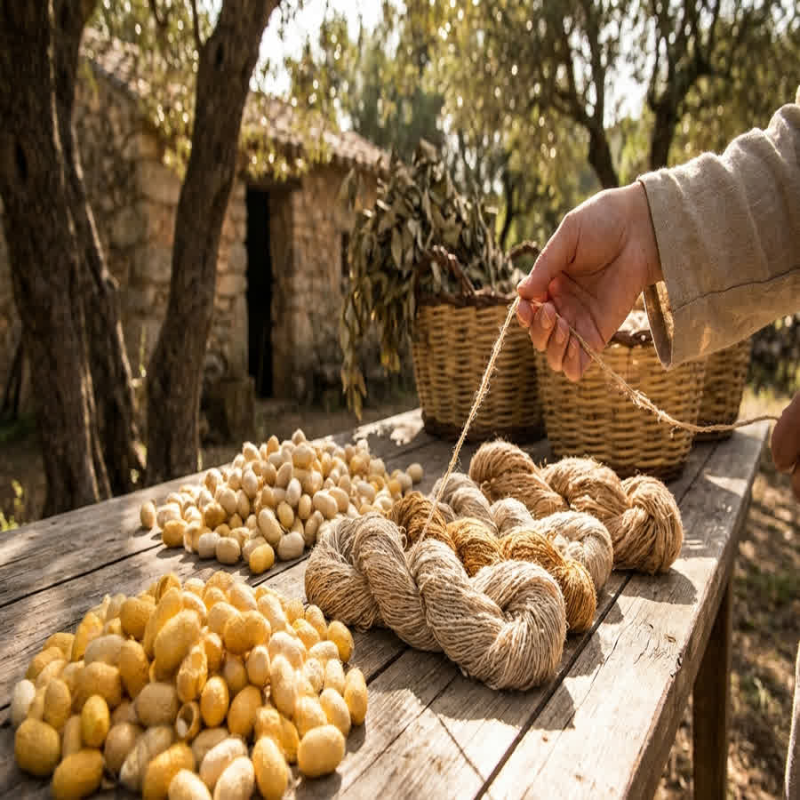 The Thermodynamics of Silk: Why Fibroin Excels in Heat — Anuprerna handloom