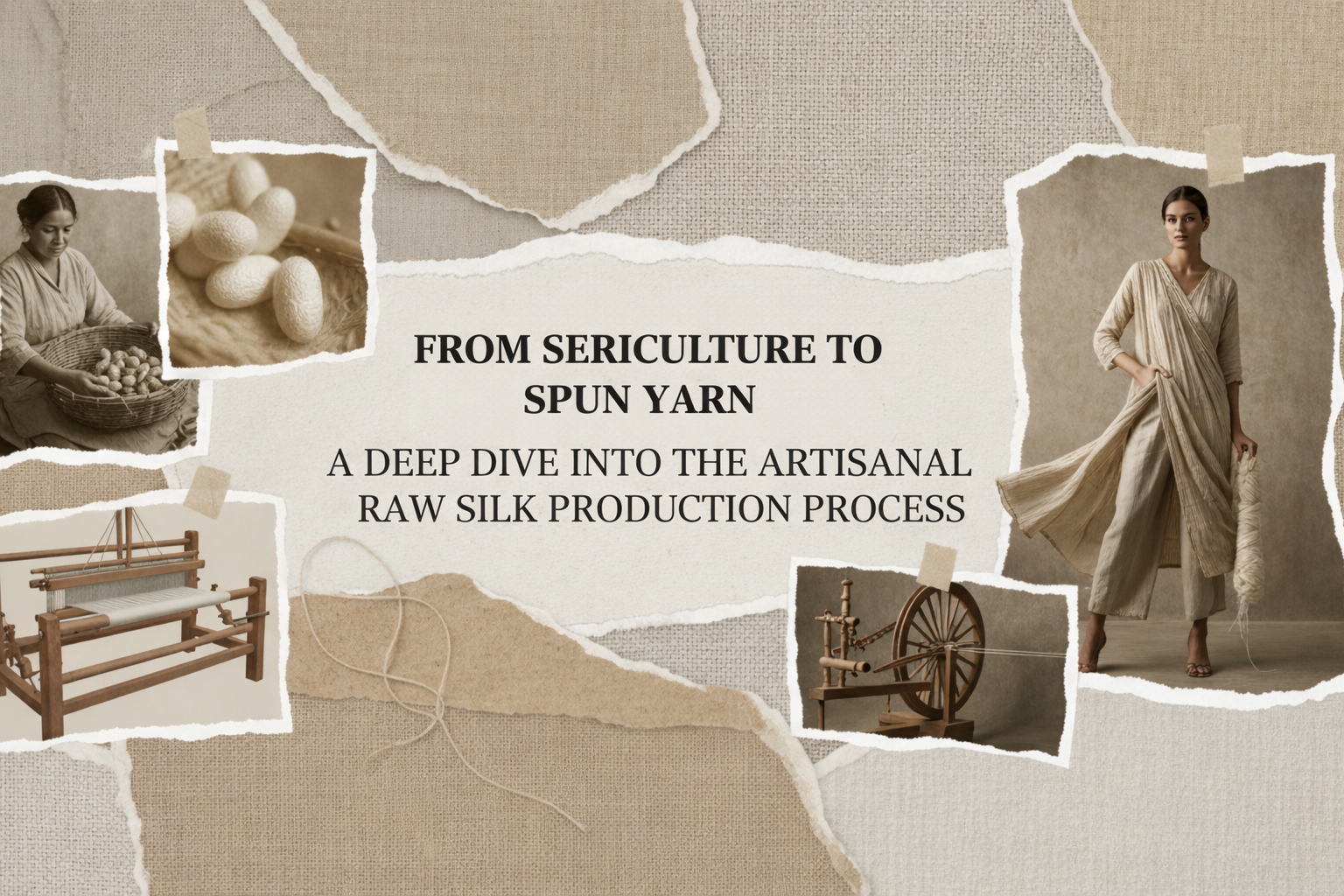 From Sericulture to Spun Yarn: A Deep Dive into the Artisanal Raw Silk Production Process