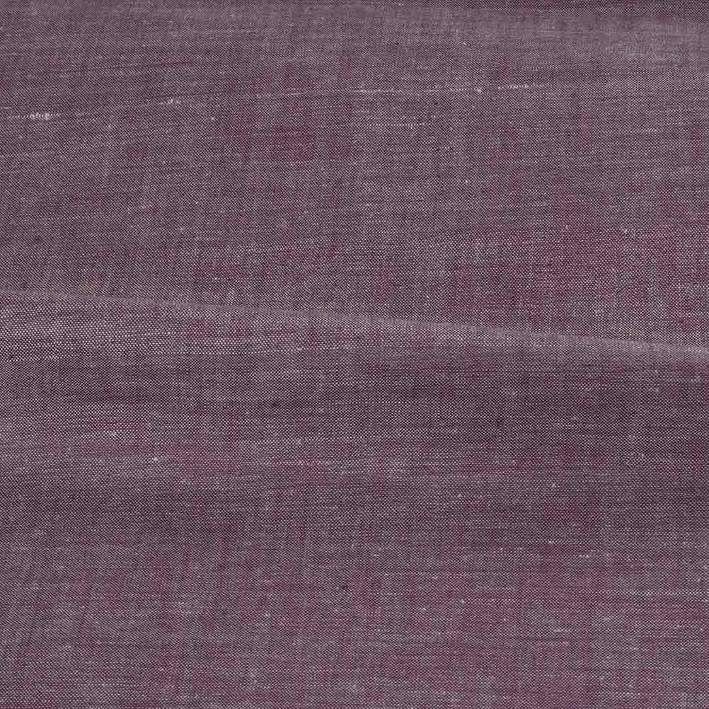 CHAMBRAY DARK PURPLE KHADI COTTON 92 GSM HANDWOVEN FABRIC
