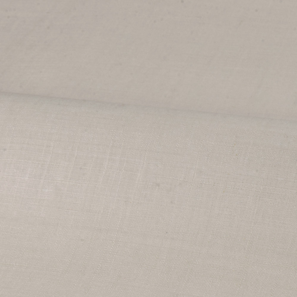 Plain Natural Pure Matka Silk 105 GSM Handwoven Fabric