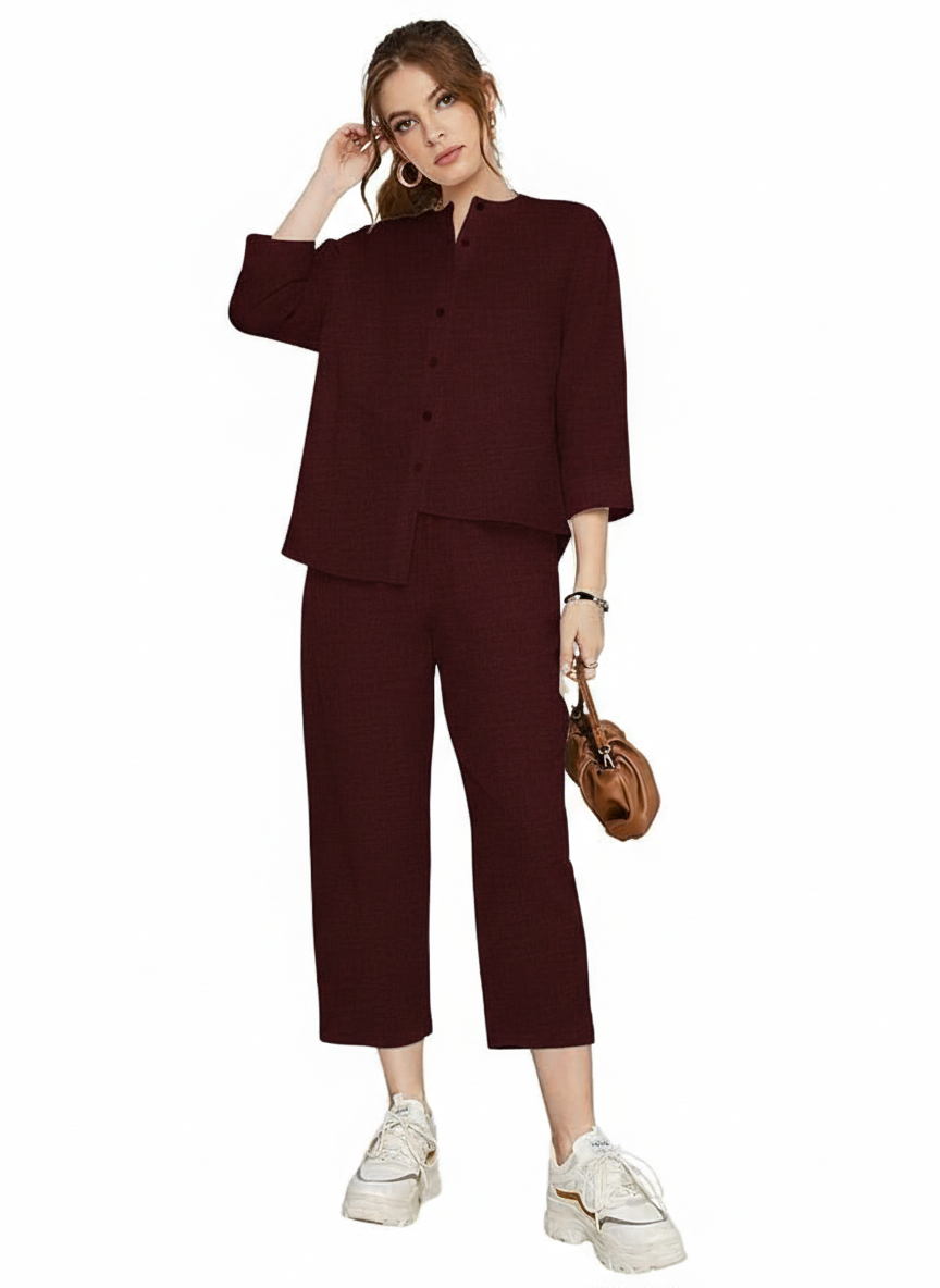 Asymmetric Casual Co-ord Set