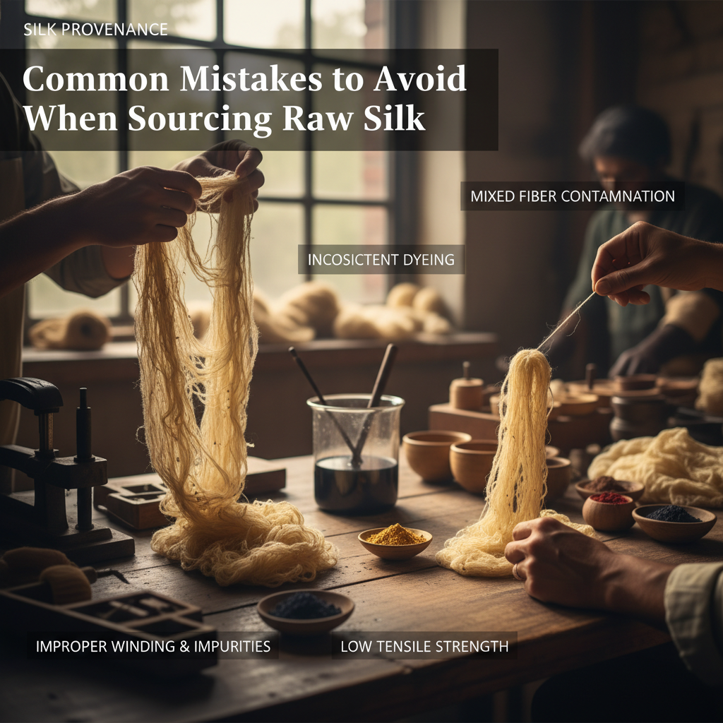 Comparison of raw silk vs mulberry silk: Tussah wild silk and cultivated mulberry silk guide.