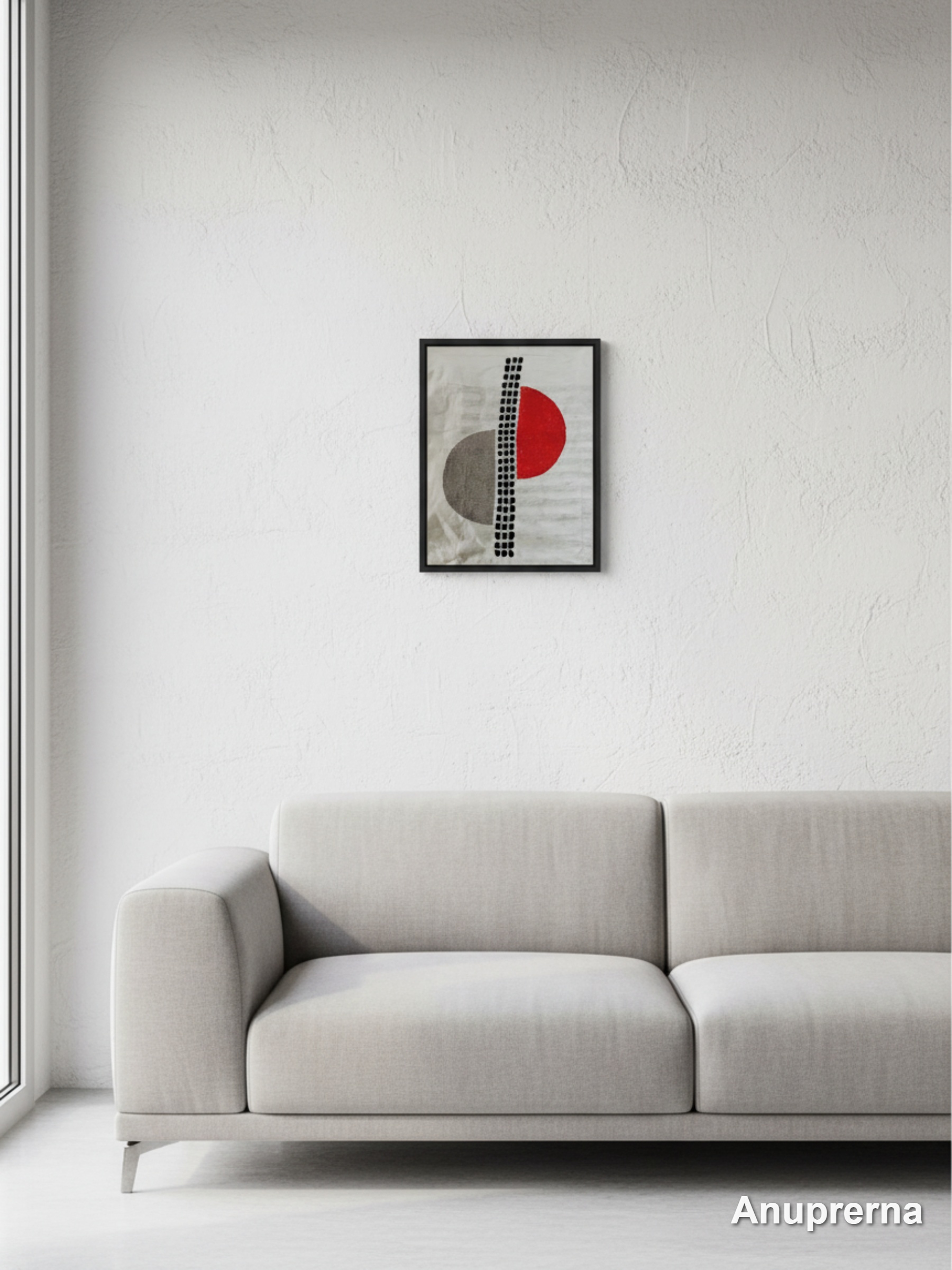 Division Of Bloom Kantha Wall Art Decor