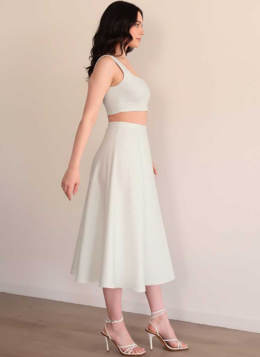 Midi Wrap Skirt