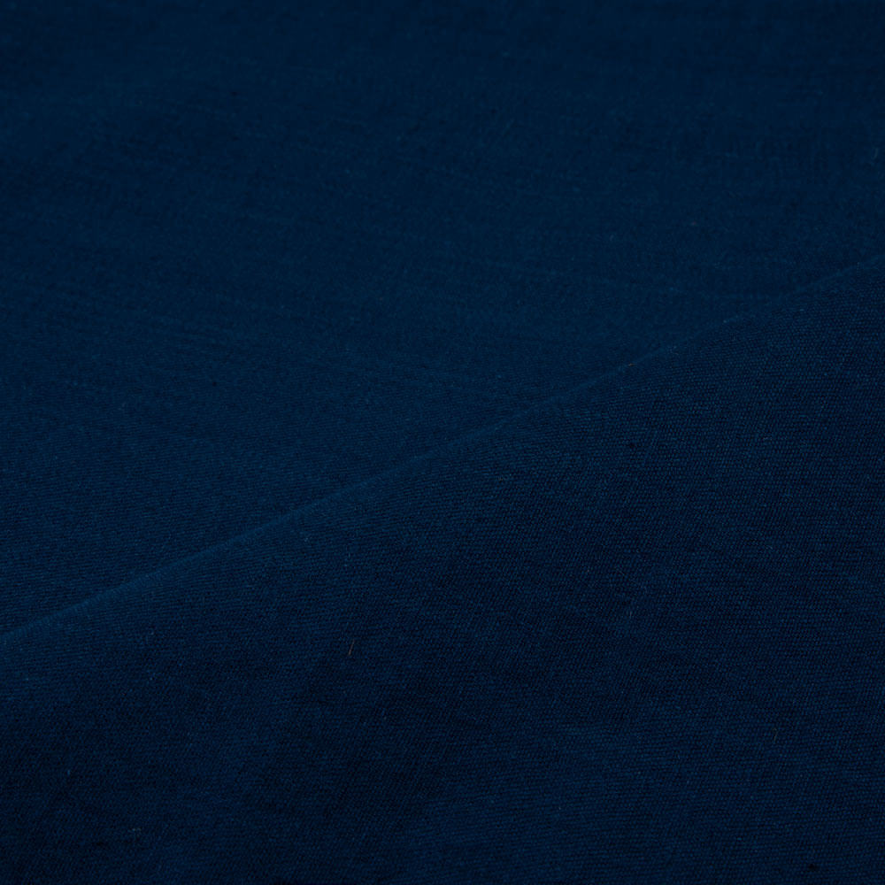 DENIM TWILL ROYAL BLUE PURE COTTON 118 GSM HANDWOVEN FABRIC