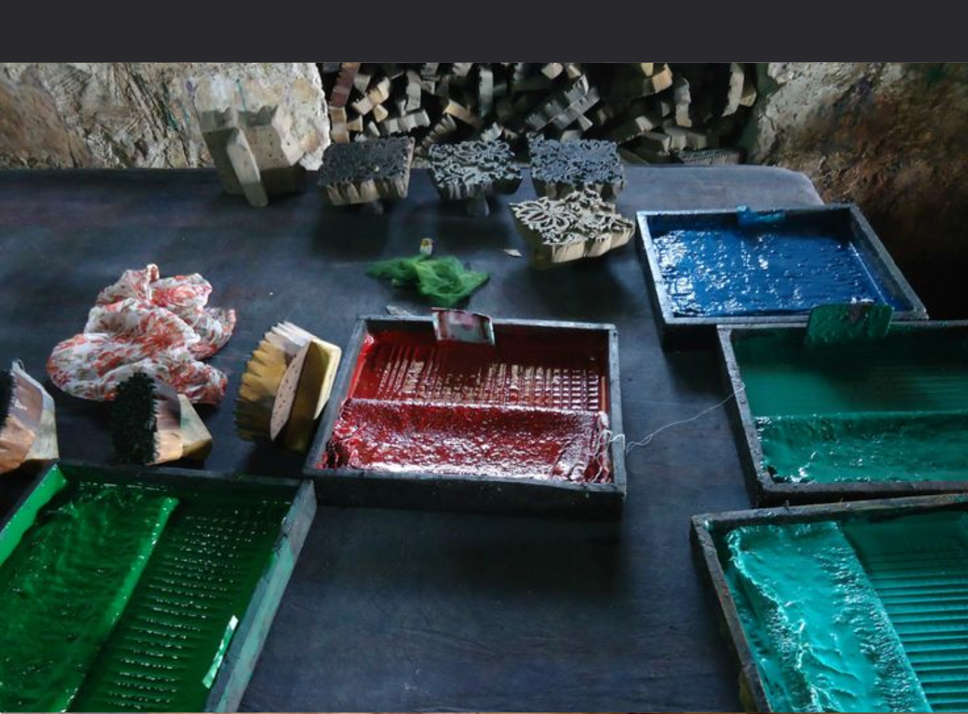 Print Paste for Hand Block Printing