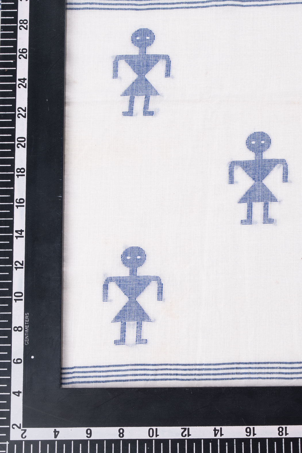 DOLL BEIGE JAMDANI HANDWOVEN COTTON SCARF