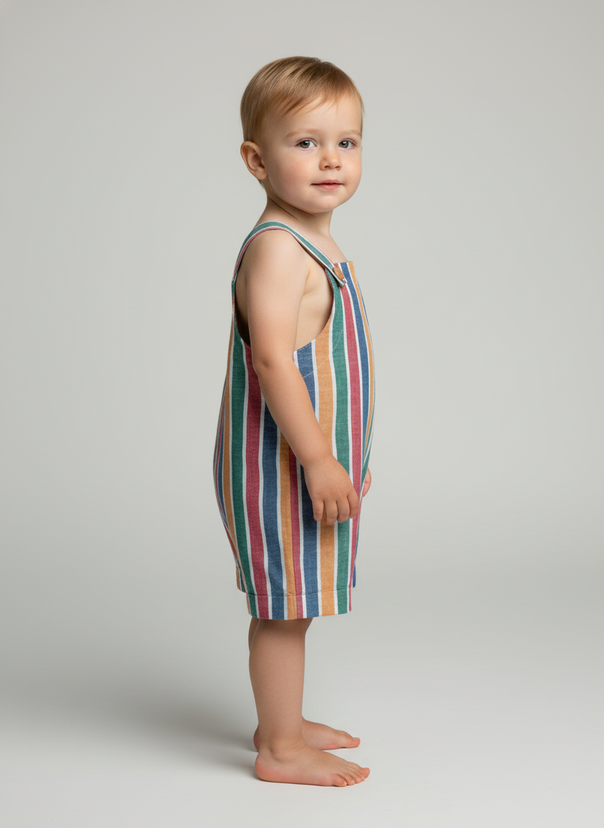 Kids Multicolored Romper