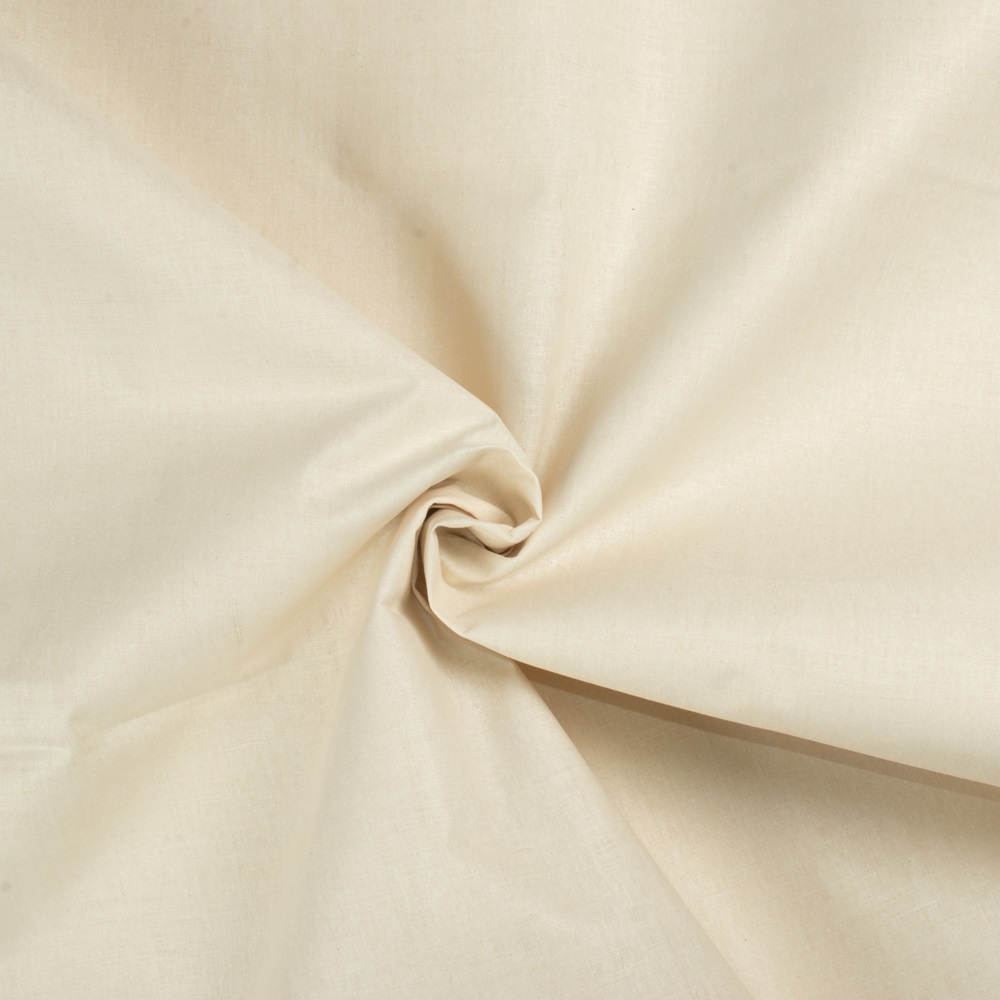 Plain Natural Pure Matka Silk 115 GSM Handwoven Fabric