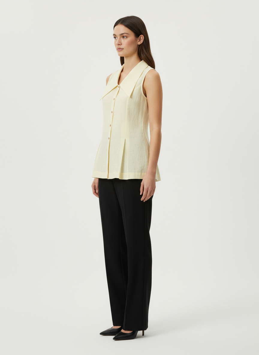 Lemonade Pleated Peplum Dress