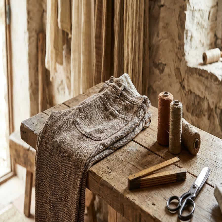Designing for the Conscious Consumer: Styling Khadi Jeans — Anuprerna handloom