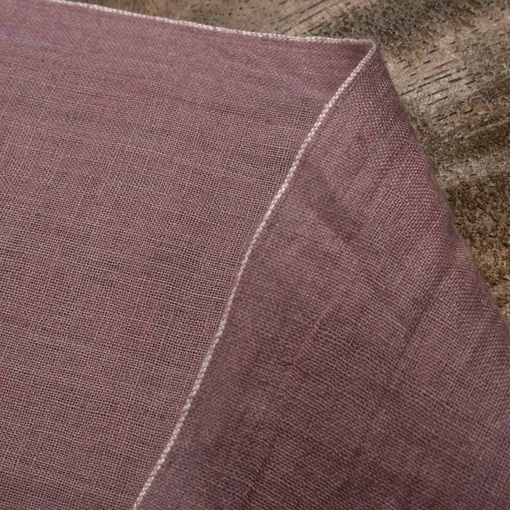 Plain Brown Khadi Cotton 67 GSM Handwoven Fabric