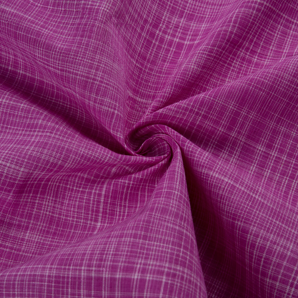 Pink Yarn Tie-Dye 86 GSM Pure Cotton Fabric