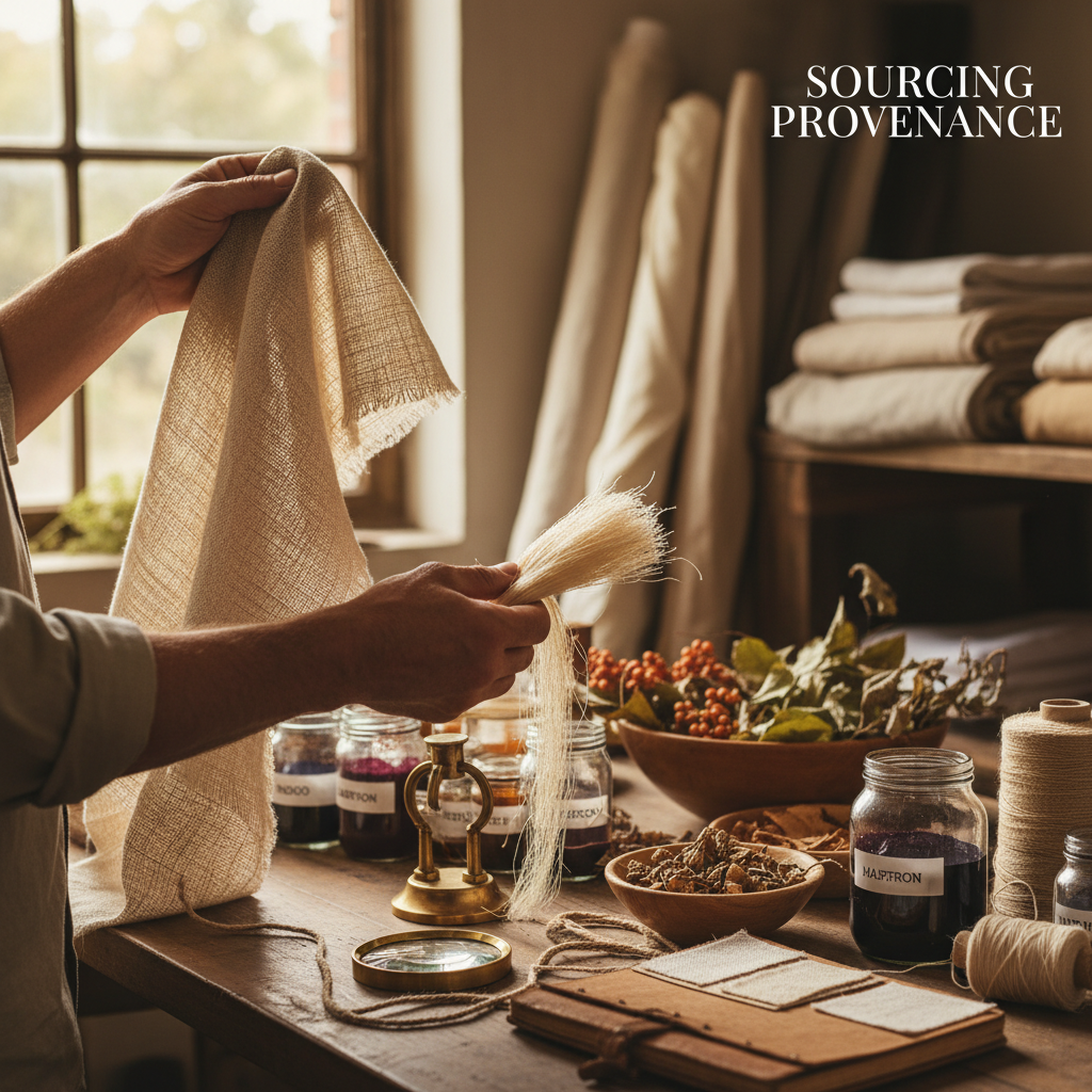 Sustainable artisan fabrics wholesale supply chain for textile sector transition.