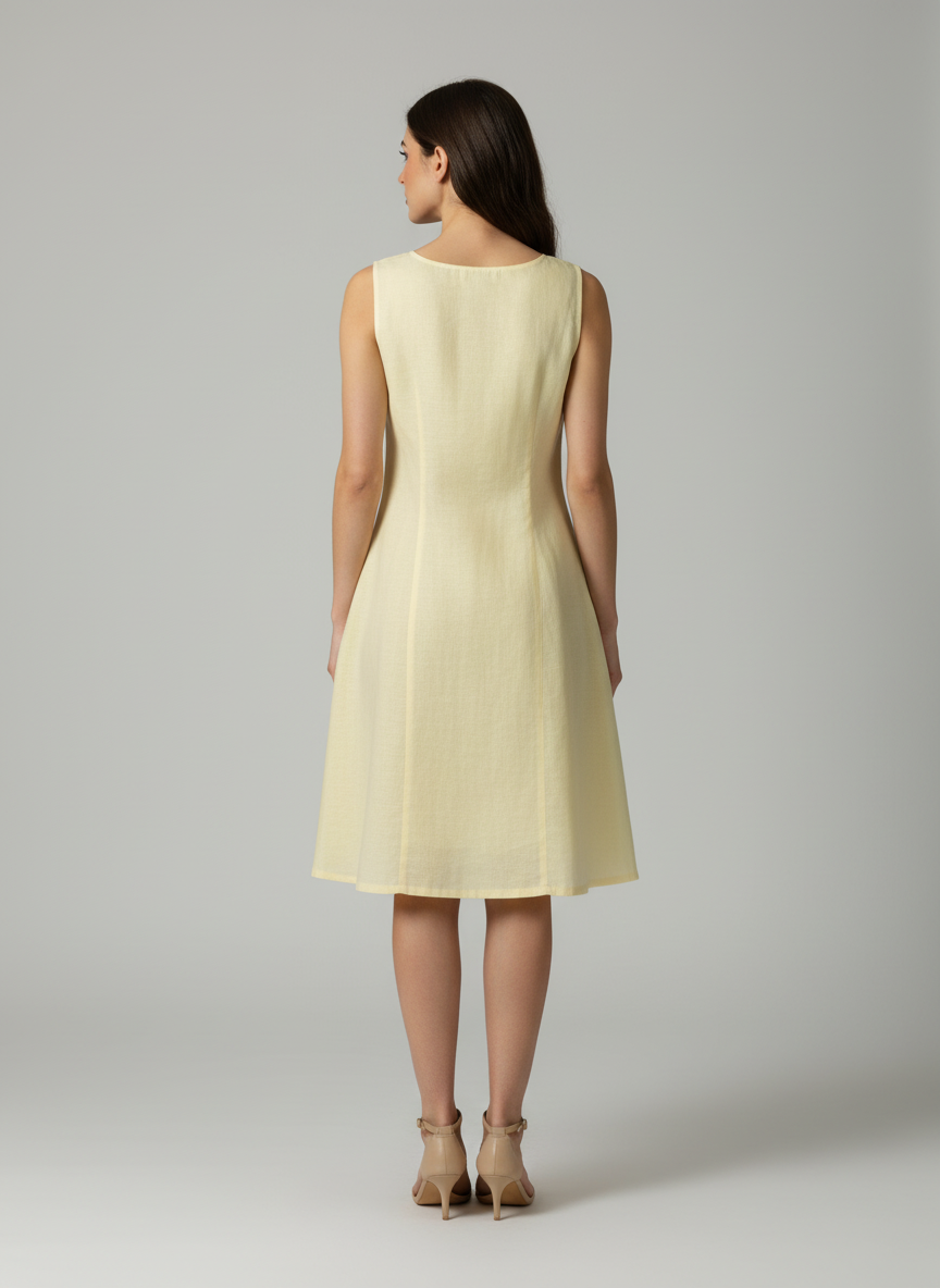 Godet Pannel Dress 