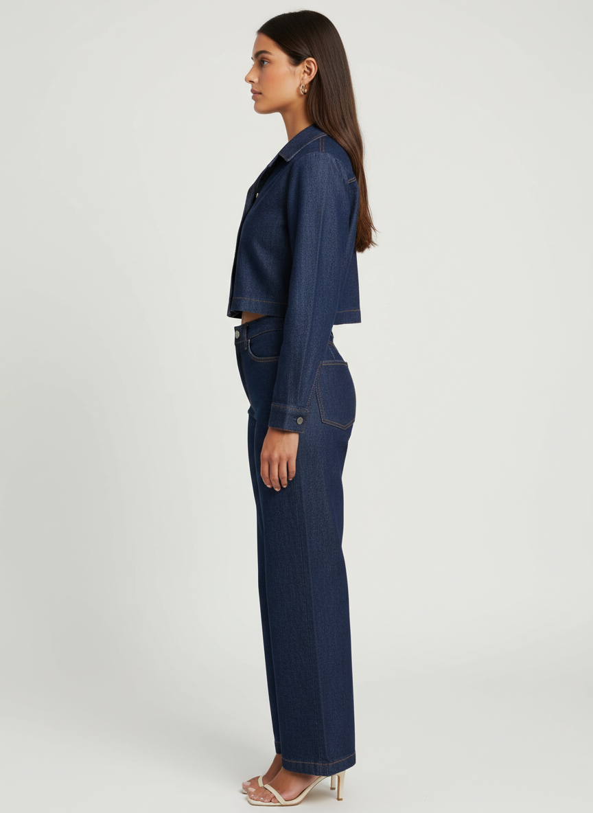 Cuffed Shirt & Pants Co-ord Set