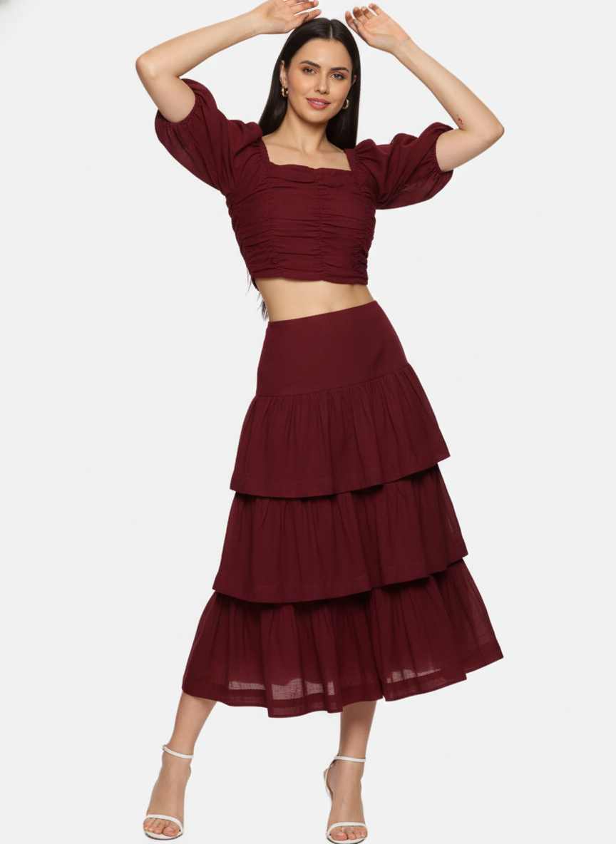 Cake Topper Top & Skirt Co-ord Set